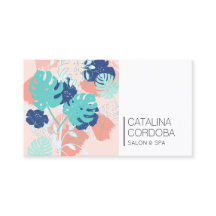 Modern Tropisch Monstera Blad Patroon Arts Salon