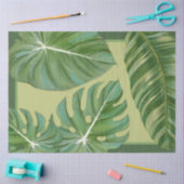 Modern tropisch Oerwoud Leaf Avocado Decoupage Tissuepapier (Craft)