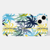 Modern Tropisch Palmboompatroon Case-Mate iPhone Case (Achterkant (horizontaal))