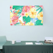 Modern tropisch spandoek (Beurs)
