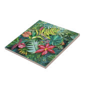 Modern tropisch tegeltje (Zijkant)