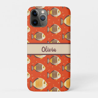 Modern Tropisch Vis Patroon Case-Mate iPhone Case