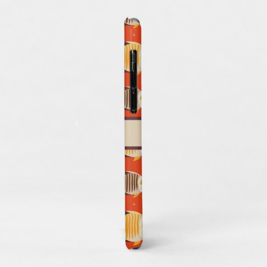 Modern tropisch vispatroon Case-Mate iPhone case (Achterkant/links)