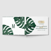 Modern Tropisch Zwitsers kaasdeeg met goudweddensc Gastenboek (Volledig)