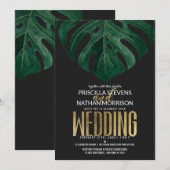 Modern Tropisch Zwitsers kaasdeeg met goudweddensc Kaart (Voorkant / Achterkant)