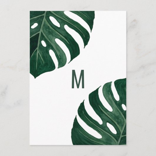 Modern Tropisch Zwitsers kaasdeeg met goudweddensc Menu (Achterkant)