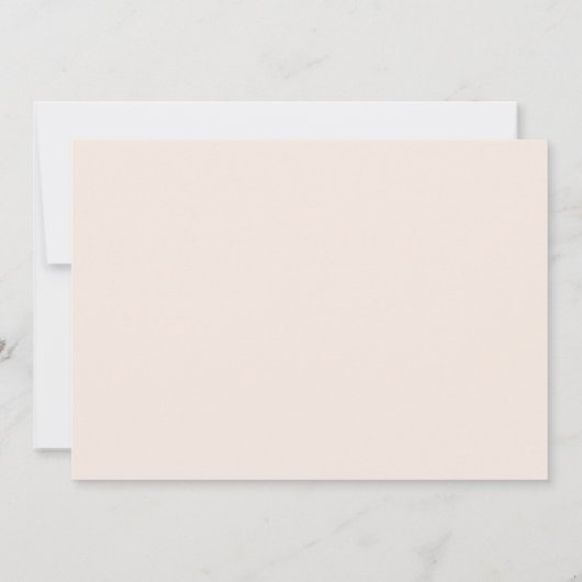 Modern Trouwscript Beige Bruin Save The Date (Achterkant)