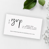 Modern trouwwebsite online rsvp informatiekaartje