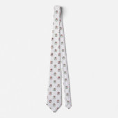Modern Tulip Floral  Minimalist  Stropdas (Voorkant)