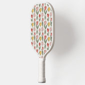 Modern Tulip Floral Pattern Soft Botanical Spring Pickleball Paddle (Links)