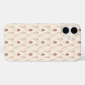 Modern Tulp Bloempatroon Case-Mate iPhone Case (Achterkant (horizontaal))