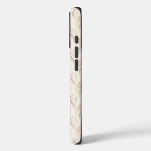 Modern Tulp Bloempatroon Case-Mate iPhone Case (Achterkant / Links)