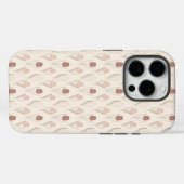Modern Tulp Bloempatroon Case-Mate iPhone Case (Achterkant (horizontaal))
