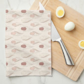 Modern Tulp Bloempatroon Theedoek (Quarter Fold)
