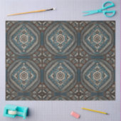 Modern Turks Mooi Oud Patroon Collectie Tissuepapier (Craft)