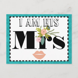 Modern Turquoise Chartreuse Damask Wedding Briefkaart