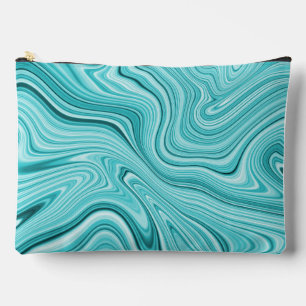 Modern turquoise marmer etui
