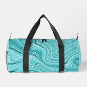 Modern turquoise marmer plunjezak (Achterkant)