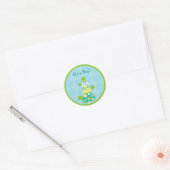 Modern Turtle Frog Envelope Seals Stickers (Envelop)