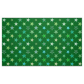 Modern Twinking Stars, Emerald and Lime Green Stof (Fat Quarter)
