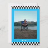 Modern Two Cool Sunbril tweede verjaardag Kaart (Achterkant)