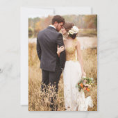 Modern Two Photo Wedding Bedankt (Voorkant)