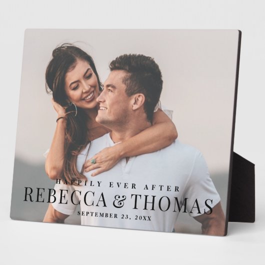 Modern Type Foto Weddenschap Fotoplaat (Zijkant)