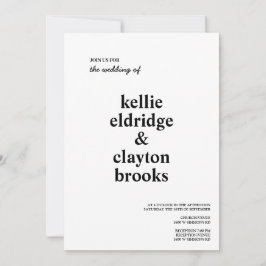 Modern Type Weddenschap Kaart