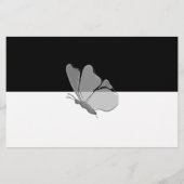 Modern Typografie Advies en Wensen Vrijgezellenfee Briefpapier (Achterkant)