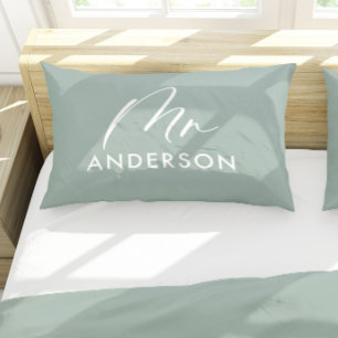 Modern typografie elegant script: gift pillow ca kussensloop