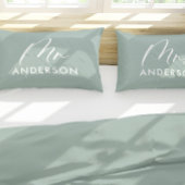 Modern typografie elegant script: gift pillow ca kussensloop