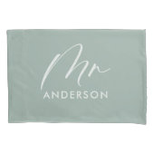 Modern typografie elegant script: gift pillow ca kussensloop (Voorkant)