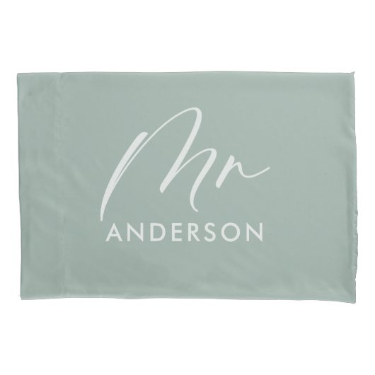 Modern typografie elegant script: gift pillow ca kussensloop (Voorkant)