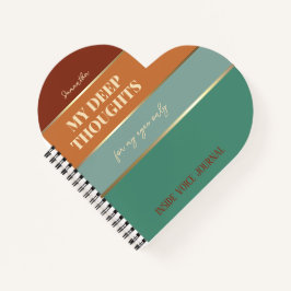 Modern Typografie Goud Elegant Pocket Notitieboek