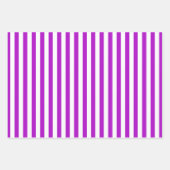 Modern Typografie Meisje Paarse Script Baby shower Inpakpapier Vel (Voorkant 3)