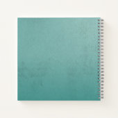 Modern Typografie Quote Spiral Notitieboek (Achterkant)