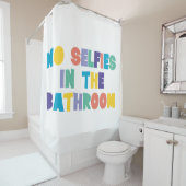 Modern Typografisch Douchegordijn (In situ)