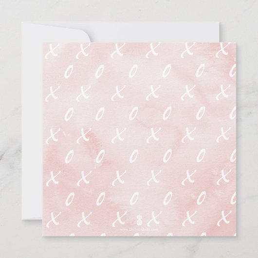 Modern Typography Bat Mitzvah (Achterkant)