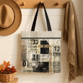 Modern Typography Design Tote Bag