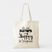 Modern Typography funny Quotes Tote Bag (Achterkant)