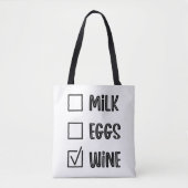 Modern Typography funny Quotes Tote Bag (Voorkant)