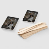 Modern Typography Graduate Photo Graduation Handwaaier (Niet-gemonteerd)