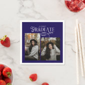 Modern Typography Graduate Photo Graduation Servet (Insitu)