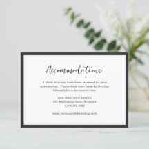 Modern Typography Minimalist Wedding
