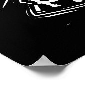 Modern Typography Poster - "Ad Bod in uitvoering (Hoek)