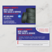 Modern Tyre Services  Visitekaartje (Voorkant / Achterkant)