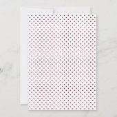 Modern Ugly Sweater Kerstparty Kaart (Achterkant)