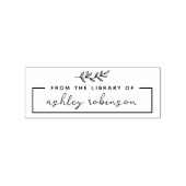 Modern uit de bibliotheek van | Aangepaste naam Bl Rubberstempel (Afrduk)