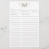 Modern uit de keuken van de goudmonogram (Voorkant)