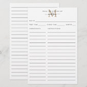 Modern uit de keuken van de goudmonogram (Voorkant / Achterkant)